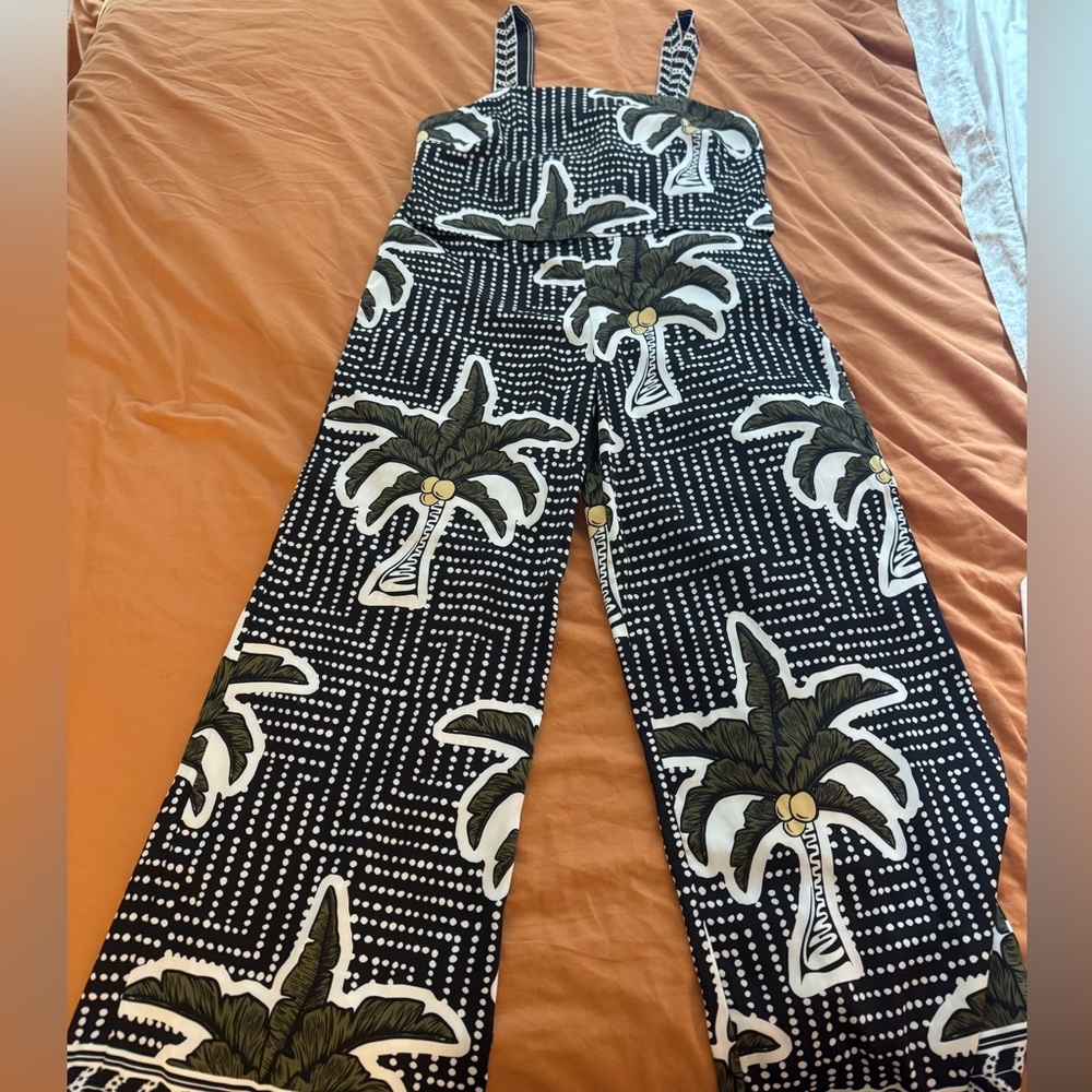 Rachel Zoe Palm Tree Pant and Tank Set